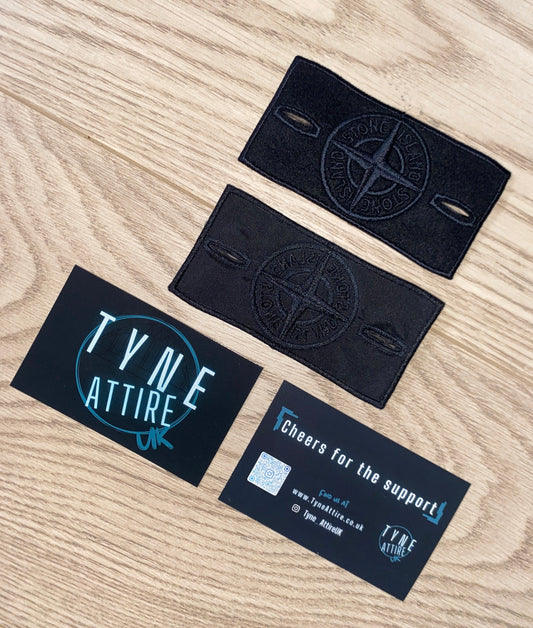 Stone Island Ghost Piece Replacement Navy Adult Badge