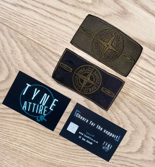 Stone Island Ghost Piece Replacement Khaki Green Adult Badge