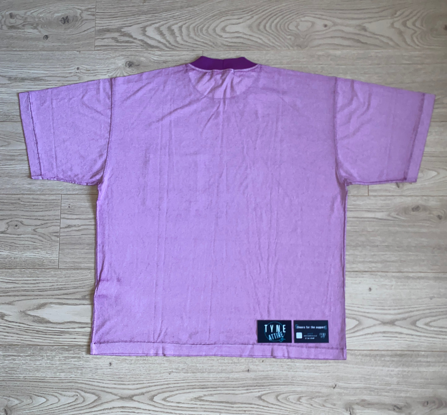 Stone Island Marina 216X4 Garment Dyed Chalk Plating Mauve Crewneck T-Shirt