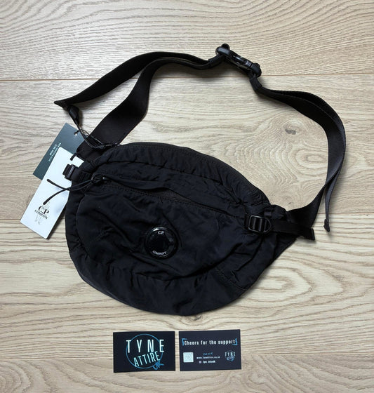 C.P. Company Nylon-B Lens Logo Black Crossbody/Waist Bag